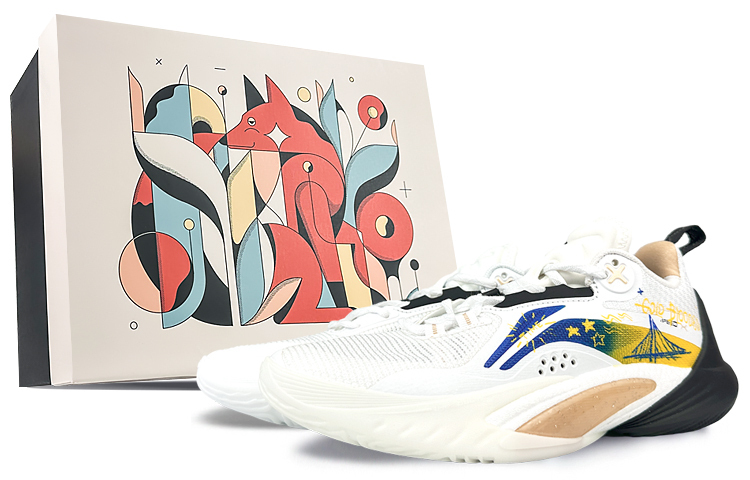 LINING Лининг Спид 10 низкие баскетбольные кроссовки мужские белый золото - белый, цвет White
LINING Лининг Спид 10 низкие баскетбольные кроссовки мужские белый золото - белый, цвет White