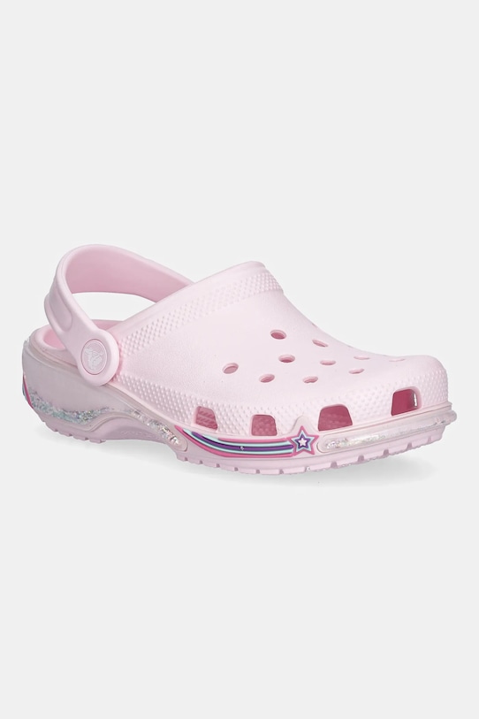 Детские шлепанцы CLASSIC STAR SPARKLE SHAKER CLOG Crocs, розовый
Детские шлепанцы CLASSIC STAR SPARKLE SHAKER CLOG Crocs, розовый