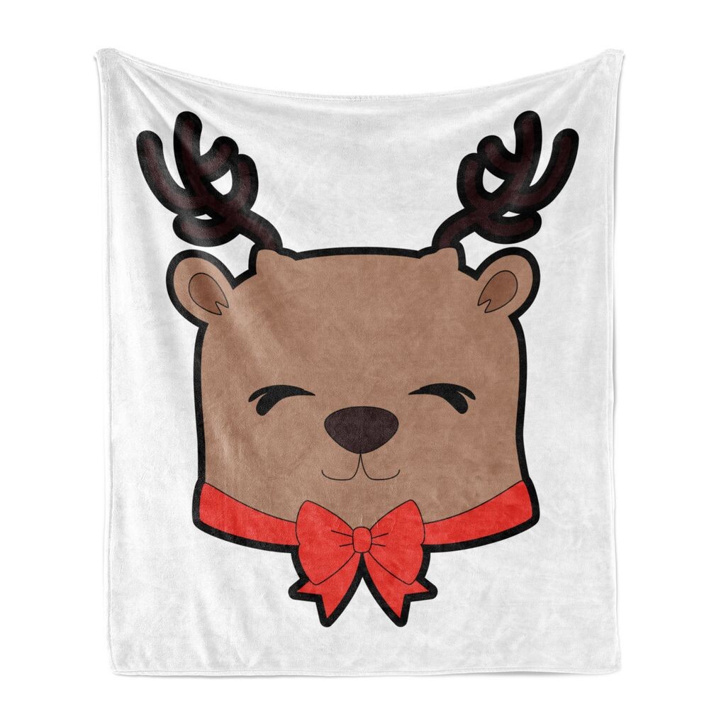 Рождественское мягкое фланелевое флисовое одеяло ABAKUHAUS, лента Smile Reindeer, уютный плюш для использования в помещении и на улице, 125 x 175 см, бледно-коричневый киноварь
Рождественское мягкое фланелевое флисовое одеяло ABAKUHAUS, лента Smile Reindeer, уютный плюш для использования в помещении и на улице, 125 x 175 см, бледно-коричневый киноварь