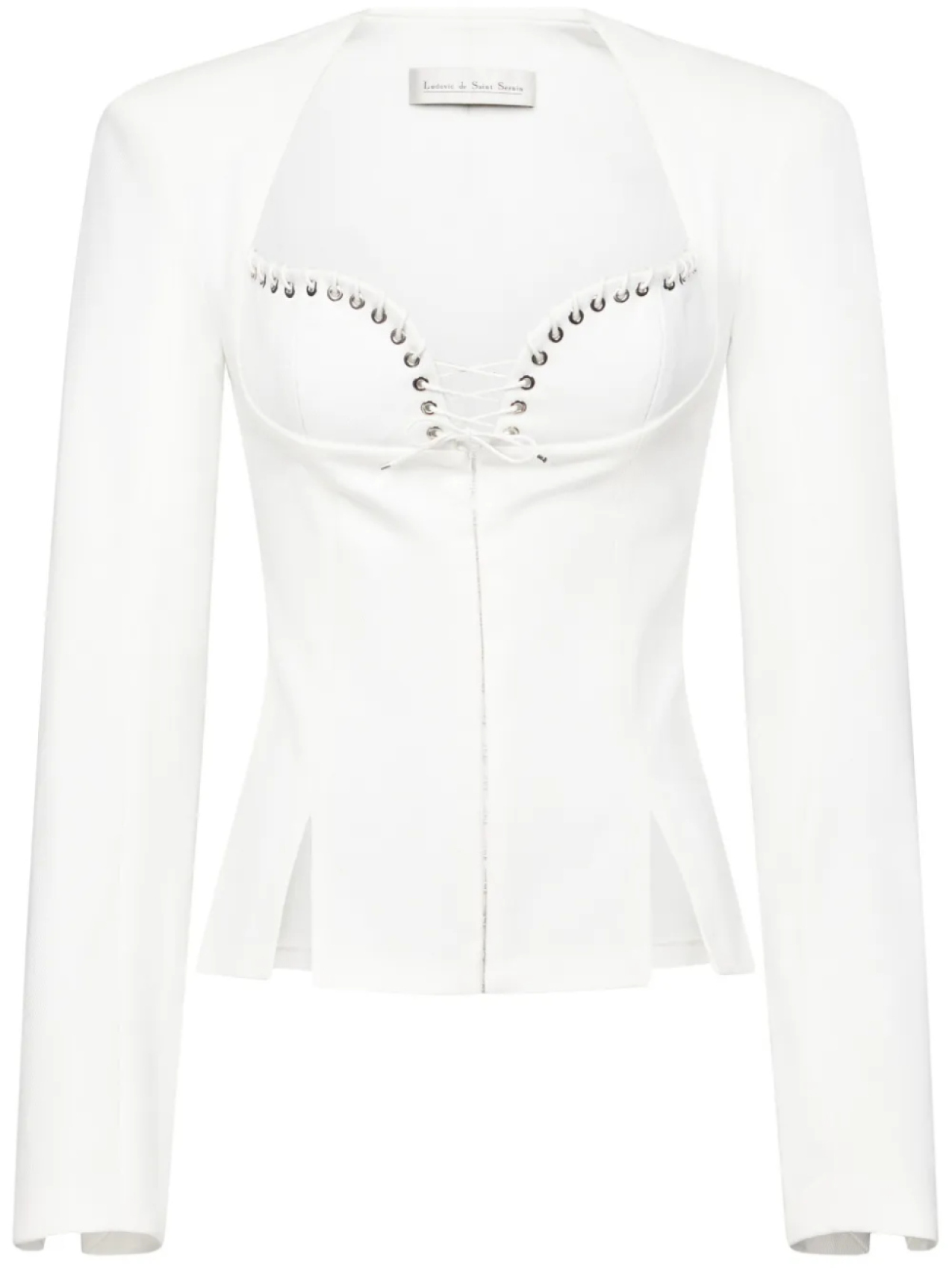 Ludovic de Saint Sernin куртка на шнуровке с утепленными плечами
Ludovic de Saint Sernin куртка на шнуровке с утепленными плечами