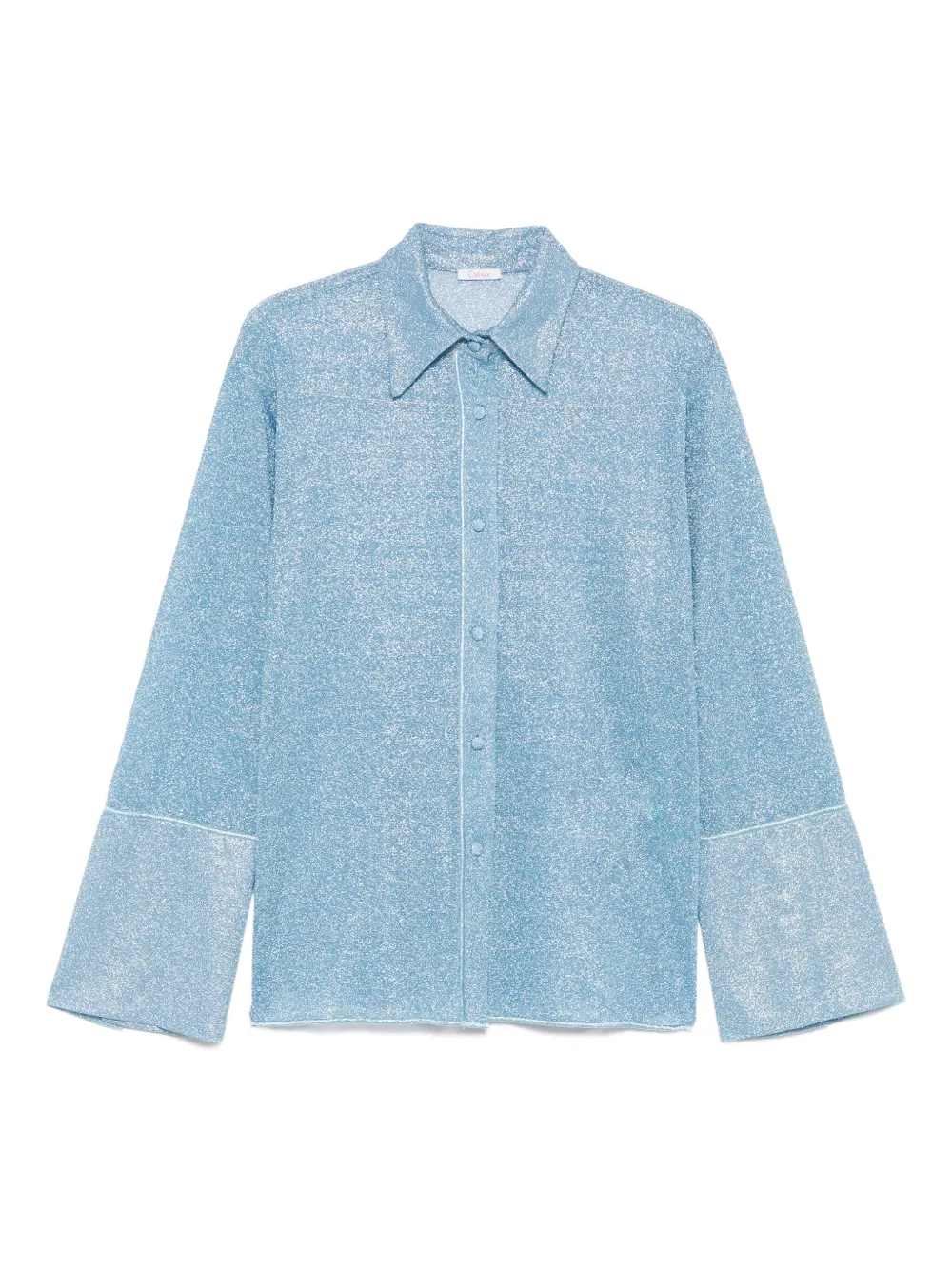 Рубашка на пуговицах с блестками Oséree, синий
Рубашка на пуговицах с блестками Oséree, синий