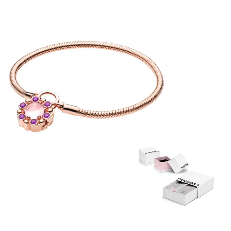 Pandora Браслеты из сплава 925 sterling silver с серебряным и золотым покрытием, кристаллы, для женщин, rose gold
Pandora Браслеты из сплава 925 sterling silver с серебряным и золотым покрытием, кристаллы, для женщин, rose gold