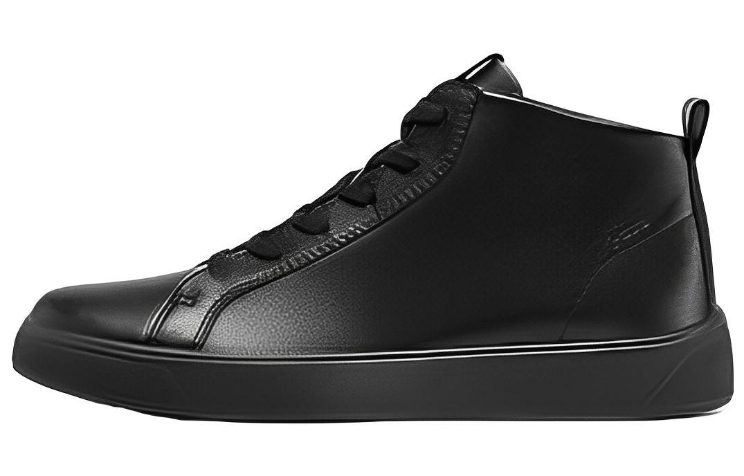 Ecco Водонепроницаемые высокие кроссовки для скейтбординга Street Fun Break, мужские, черные
Ecco Водонепроницаемые высокие кроссовки для скейтбординга Street Fun Break, мужские, черные