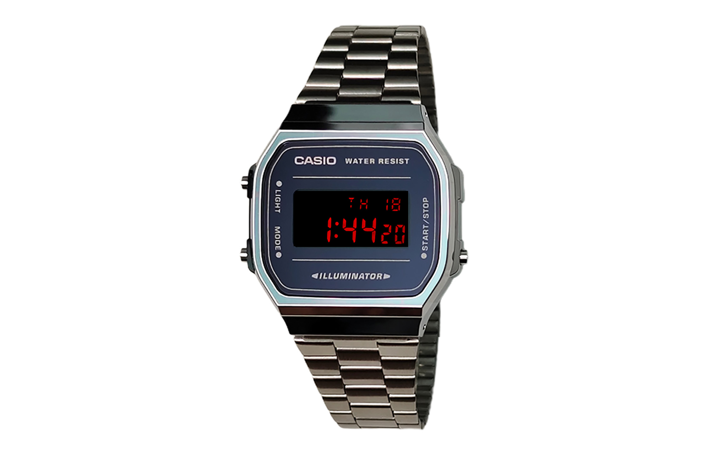 CASIO Мужские часы Retrofit Series с кварцевым механизмом, стальной браслет, черный циферблат
CASIO Мужские часы Retrofit Series с кварцевым механизмом, стальной браслет, черный циферблат