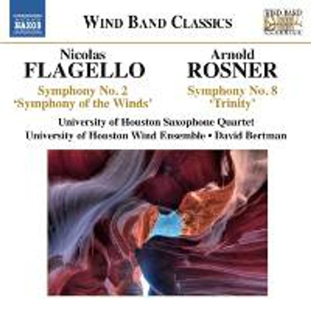 Диск CD Flagello: Symphony No. 2 / Rosner: Symphony No. 8: Trinity - Nicolas Flagello, Arnold Rosner 
Диск CD Flagello: Symphony No. 2 / Rosner: Symphony No. 8: Trinity - Nicolas Flagello, Arnold Rosner