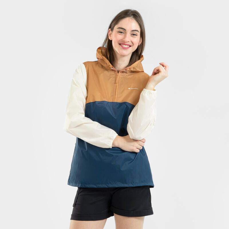 Куртка дождевик женская ветрозащитная водоотталкивающая походная - Raincut 1/2 Zip QUECHUA, цвет blau
Куртка дождевик женская ветрозащитная водоотталкивающая походная - Raincut 1/2 Zip QUECHUA, цвет blau