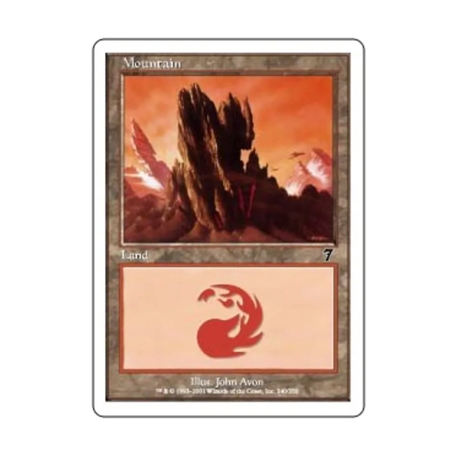 CCG Гора #340 (С), MTG - 7th Edition
CCG Гора #340 (С), MTG - 7th Edition