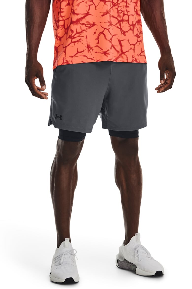 Короткие спортивные штаны Vanish из тканого материала с дизайном 2 в 1 Under Armour, черный
Короткие спортивные штаны Vanish из тканого материала с дизайном 2 в 1 Under Armour, черный