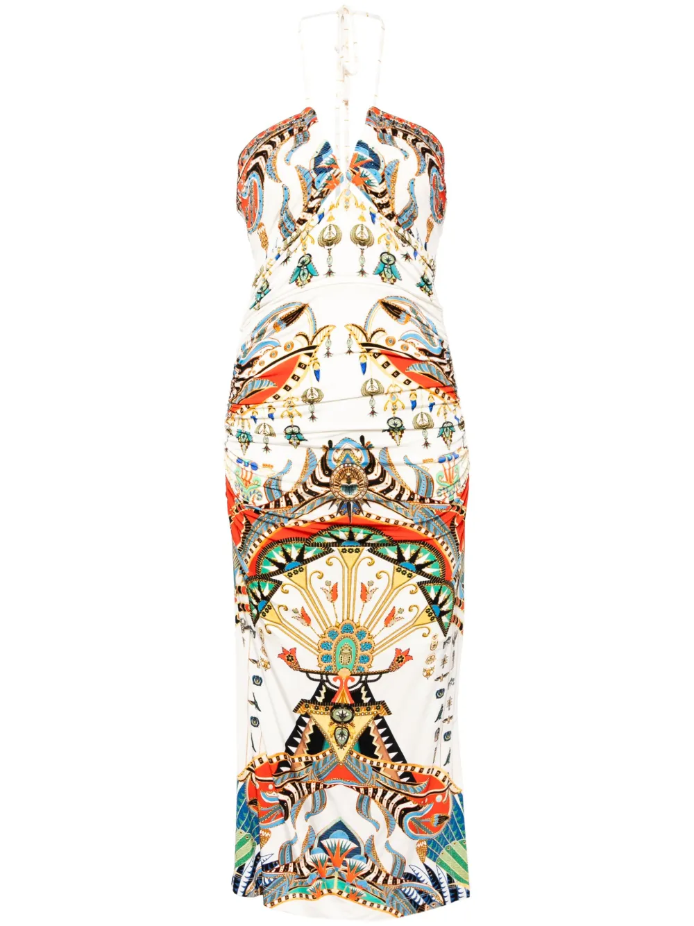 Платье с вырезом халтер Camilla, белый
Платье с вырезом халтер Camilla, белый