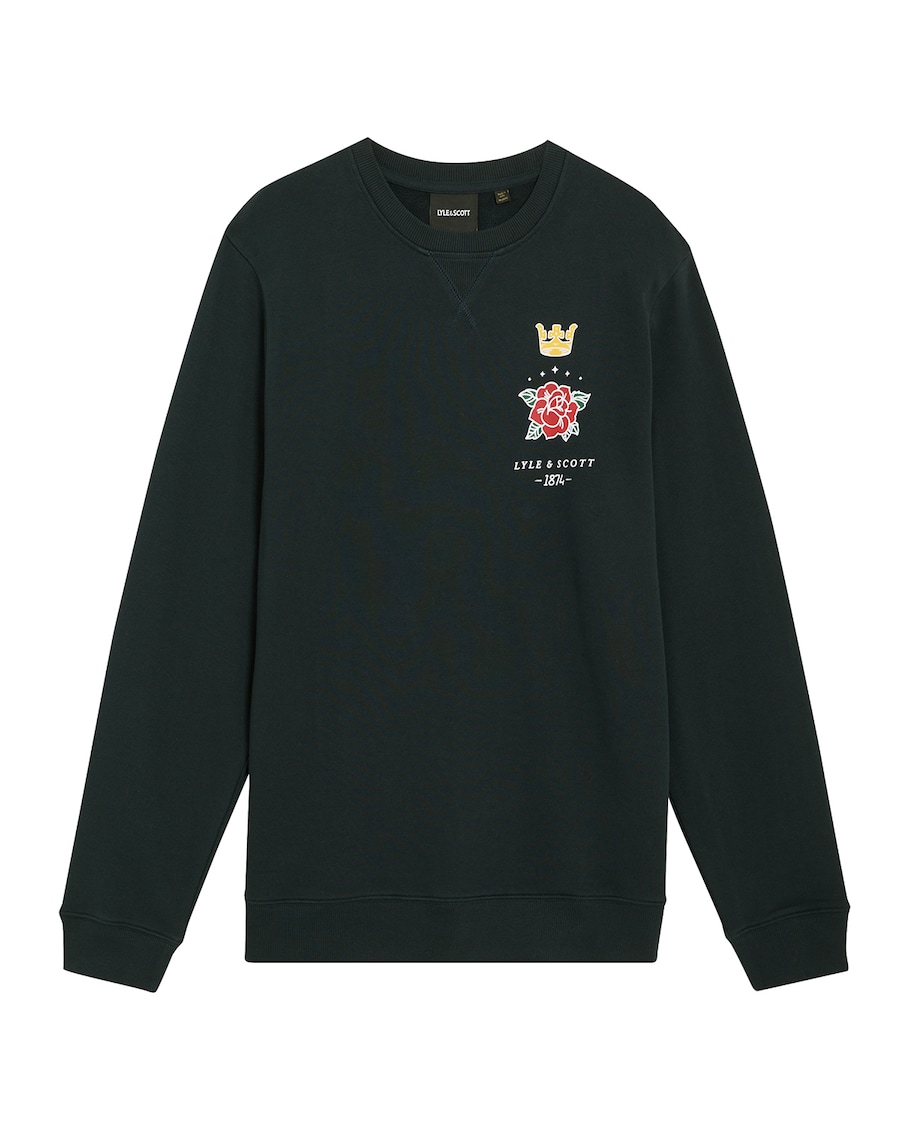 Толстовка Lyle & Scott Rose and Crown, темно-синий
Толстовка Lyle & Scott Rose and Crown, темно-синий