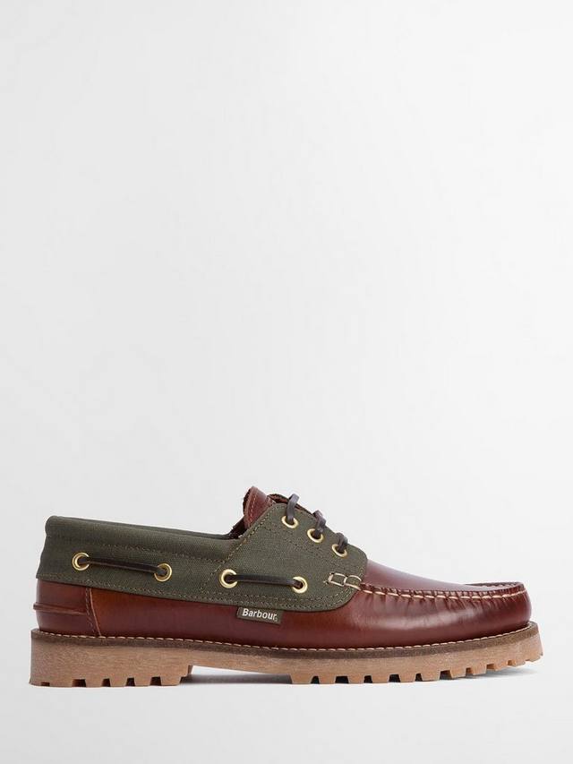 Кожаные палубные туфли Re-Engineered Barbour, Mahogany/Olive
Кожаные палубные туфли Re-Engineered Barbour, Mahogany/Olive