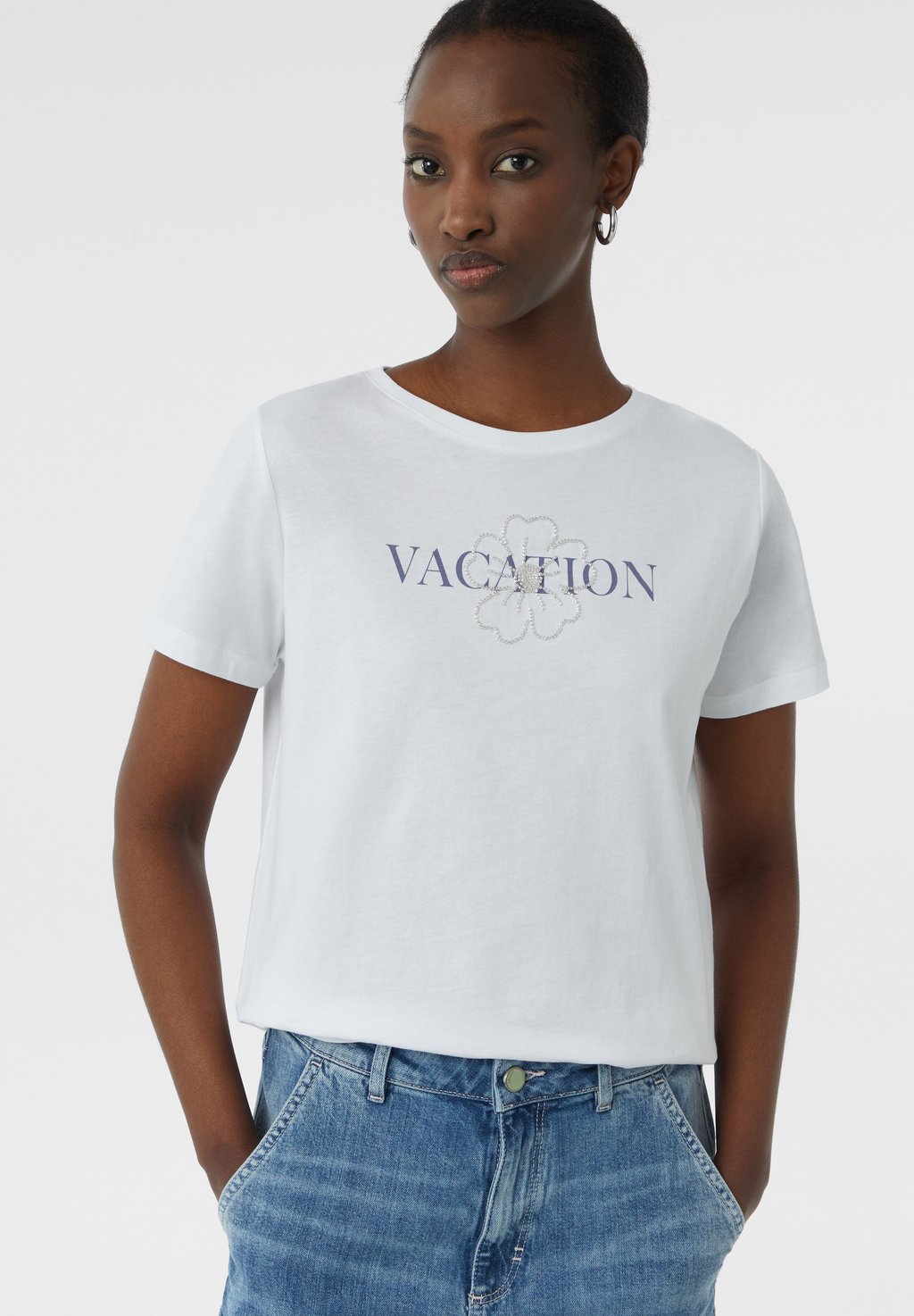 Футболка с принтом comma casual identity, белый
Футболка с принтом comma casual identity, белый