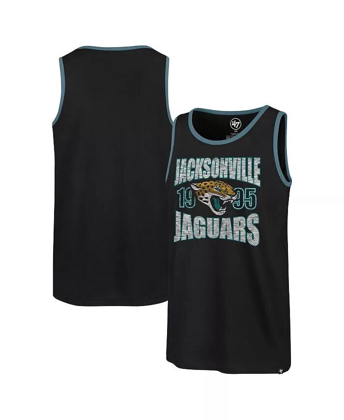 Мужская черная майка Jacksonville Jaguars Upload Franklin '47 Brand
Мужская черная майка Jacksonville Jaguars Upload Franklin '47 Brand