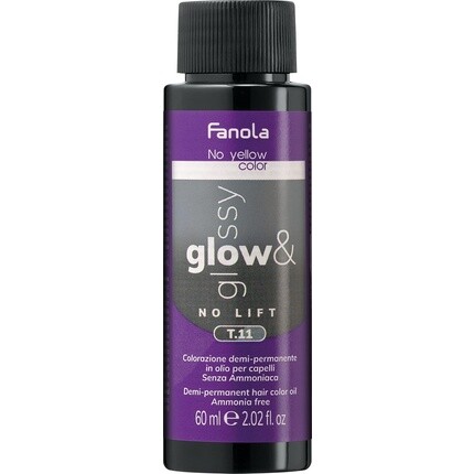 Тонер Glow & Glossy Oil T.11 60 мл FANOLA
Тонер Glow & Glossy Oil T.11 60 мл FANOLA