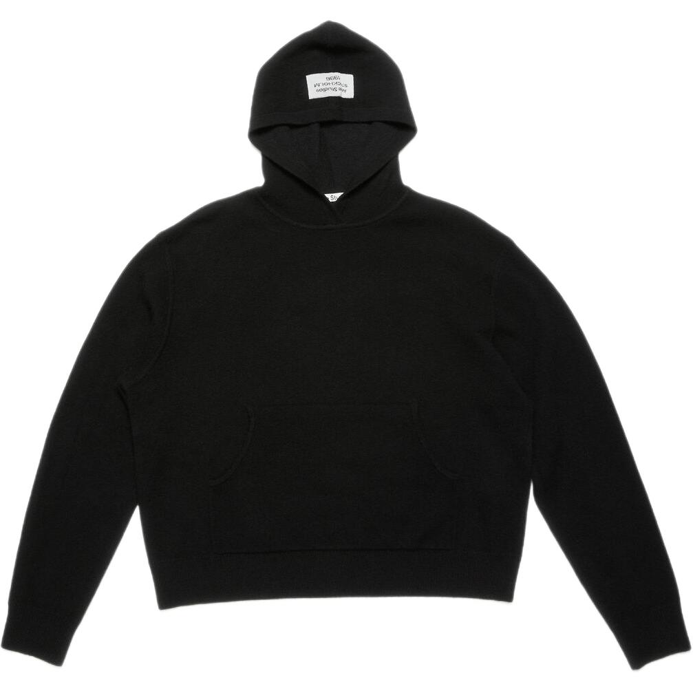 Худи с аппликацией Acne Studios, черный
Худи с аппликацией Acne Studios, черный