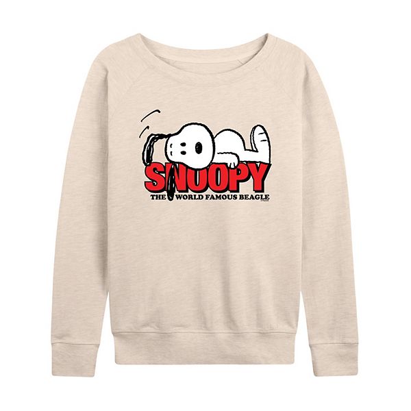 Женская футболка с длинным рукавом Peanuts Snoopy The World Famous Beagle Licensed Character
Женская футболка с длинным рукавом Peanuts Snoopy The World Famous Beagle Licensed Character