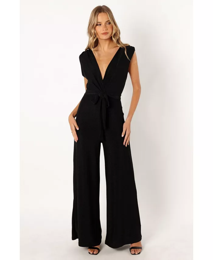 Женский комбинезон Nora с широкими брючинами Petal and Pup, черный
Женский комбинезон Nora с широкими брючинами Petal and Pup, черный
