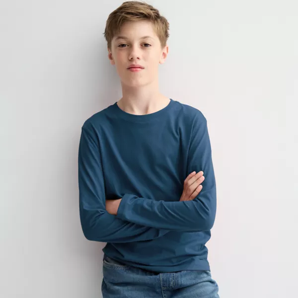 Мальчиковая повседневная футболка с длинным рукавом 8-20 Sonoma Goods For Life, цвет must do blue
Мальчиковая повседневная футболка с длинным рукавом 8-20 Sonoma Goods For Life, цвет must do blue