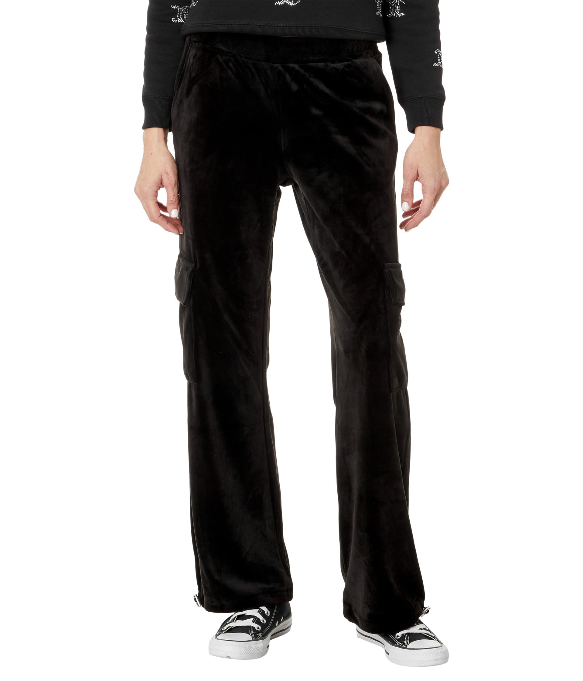 Брюки Juicy Couture Velour Cargo Pants, цвет Liquorice
Брюки Juicy Couture Velour Cargo Pants, цвет Liquorice