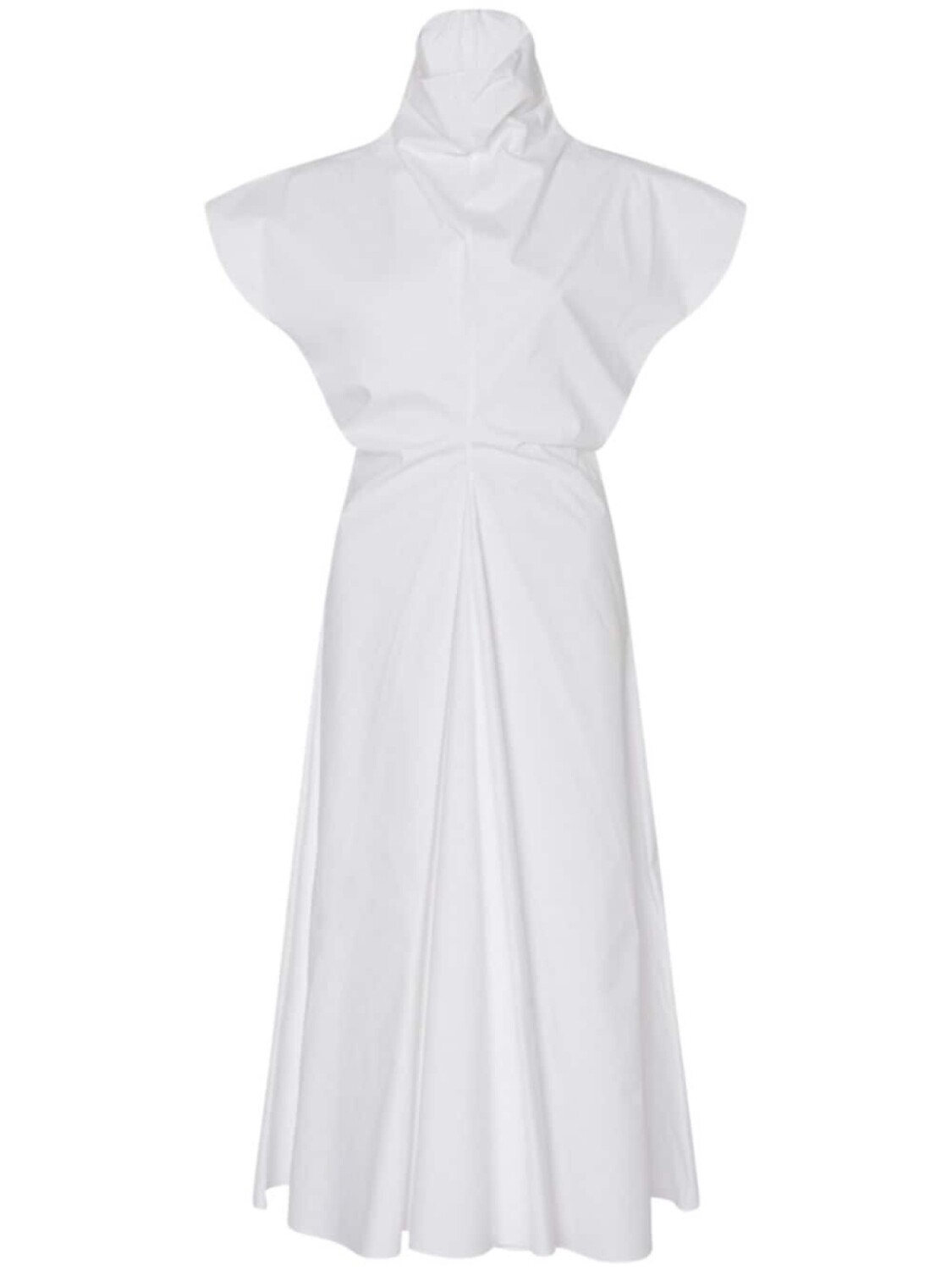 Платье-миди Rosetta Getty с воротником-стойкой, белый
Платье-миди Rosetta Getty с воротником-стойкой, белый