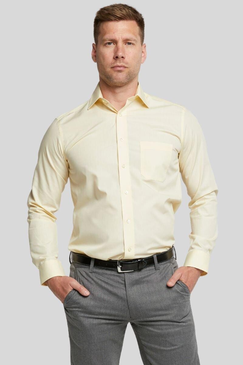 Лимонно-желтая рубашка с длинным рукавом без глажки Double TWO, желтый
Лимонно-желтая рубашка с длинным рукавом без глажки Double TWO, желтый