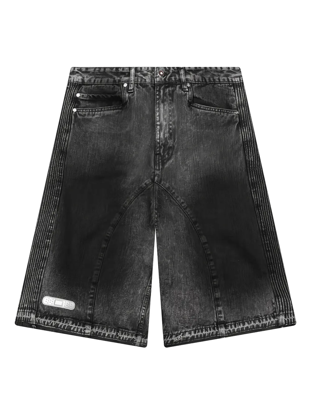 Джинсовые шорты с плиссированными вставками PDF, черный
Джинсовые шорты с плиссированными вставками PDF, черный