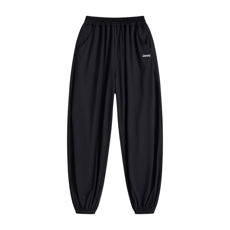 Мягкие и удобные спортивные брюки с эластичной манжетой, дышащие, для подростков, лето 2025 Jeep, черный
Мягкие и удобные спортивные брюки с эластичной манжетой, дышащие, для подростков, лето 2025 Jeep, черный