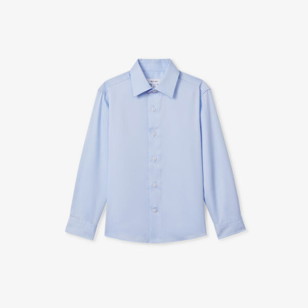 Рубашка Remote облегающая хлопковая 3-14 лет Reiss, голубой
Рубашка Remote облегающая хлопковая 3-14 лет Reiss, голубой