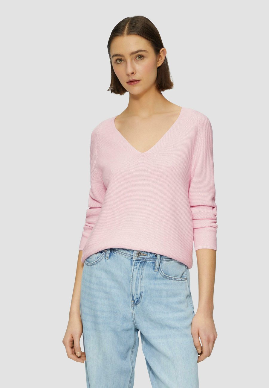 Джемпер s.Oliver PFLEGELEICHTER AUS MIT V-AUSSCHNITT, Zartrosa/Light Pink
Джемпер s.Oliver PFLEGELEICHTER AUS MIT V-AUSSCHNITT, Zartrosa/Light Pink