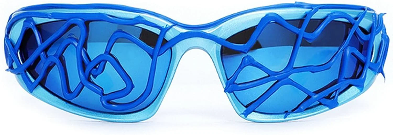 Солнцезащитные очки Drip Glue для мужчин, ручная работа, защита от УФ-излучения, модные солнцезащитные очки-щитки с обтекаемой формой для женщин mincl, Blue
Солнцезащитные очки Drip Glue для мужчин, ручная работа, защита от УФ-излучения, модные солнцезащитные очки-щитки с обтекаемой формой для женщин mincl, Blue