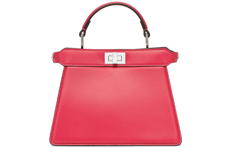 Fendi Женская сумка через плечо Peekaboo из овечьей кожи, красная
Fendi Женская сумка через плечо Peekaboo из овечьей кожи, красная