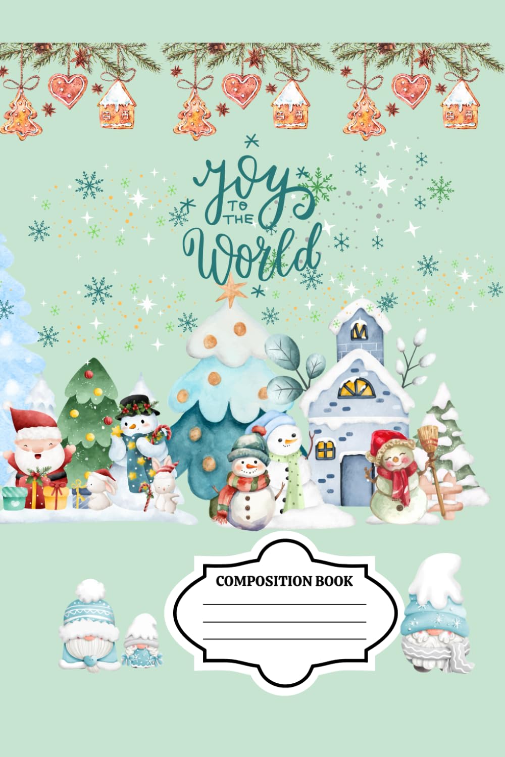Joy to the World composition book: Happy Season cover Notebook with Lined Paper, Home School Supplies for College Students 6" x 9", 120 Sheets, 240 ... printe/ journals for making you happy ideas (Independently published)
Joy to the World composition book: Happy Season cover Notebook with Lined Paper, Home School Supplies for College Students 6" x 9", 120 Sheets, 240 ... printe/ journals for making you happy ideas (Independently published)