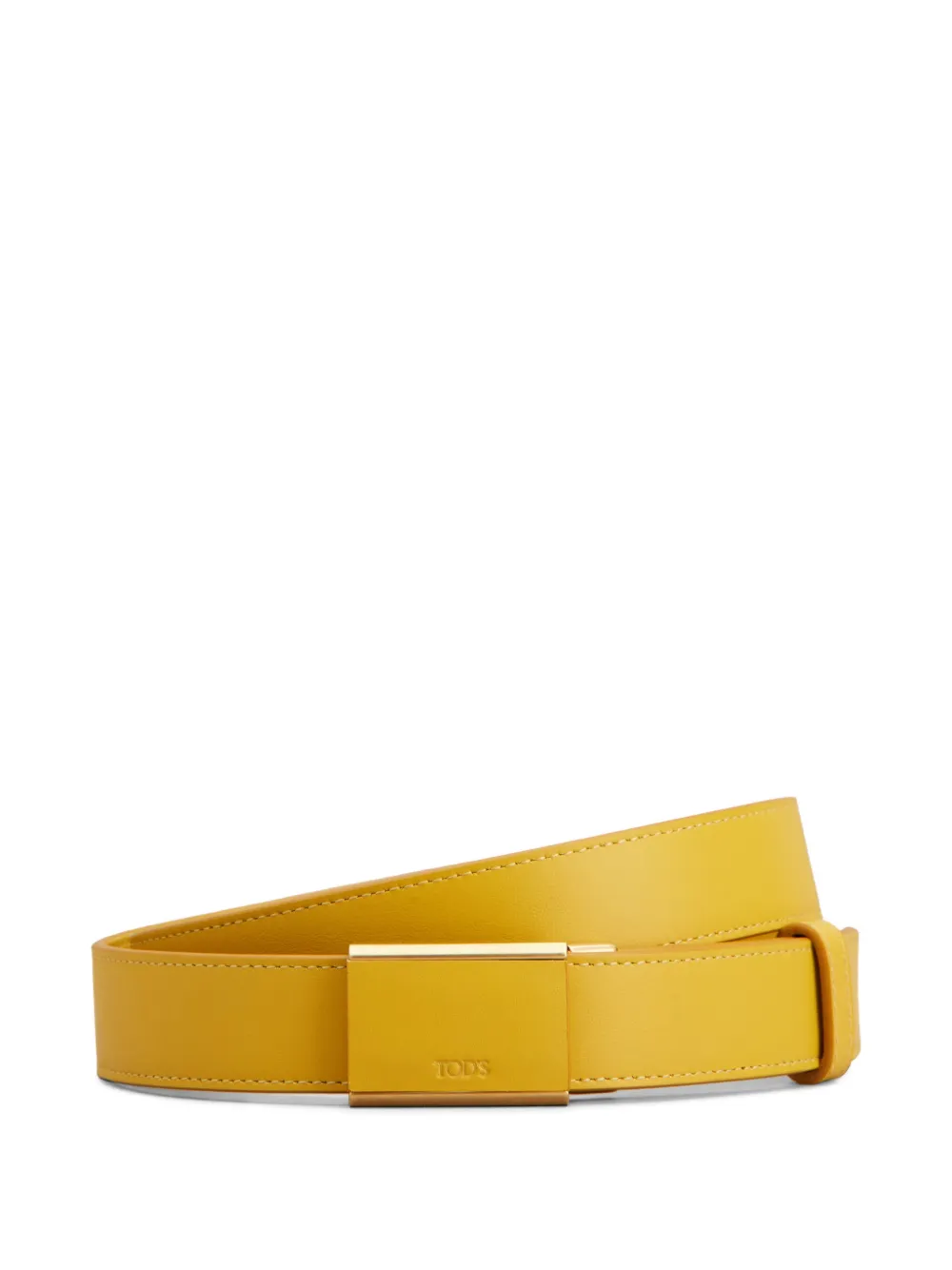 Ремень с пряжкой TOD'S, желтый
Ремень с пряжкой TOD'S, желтый