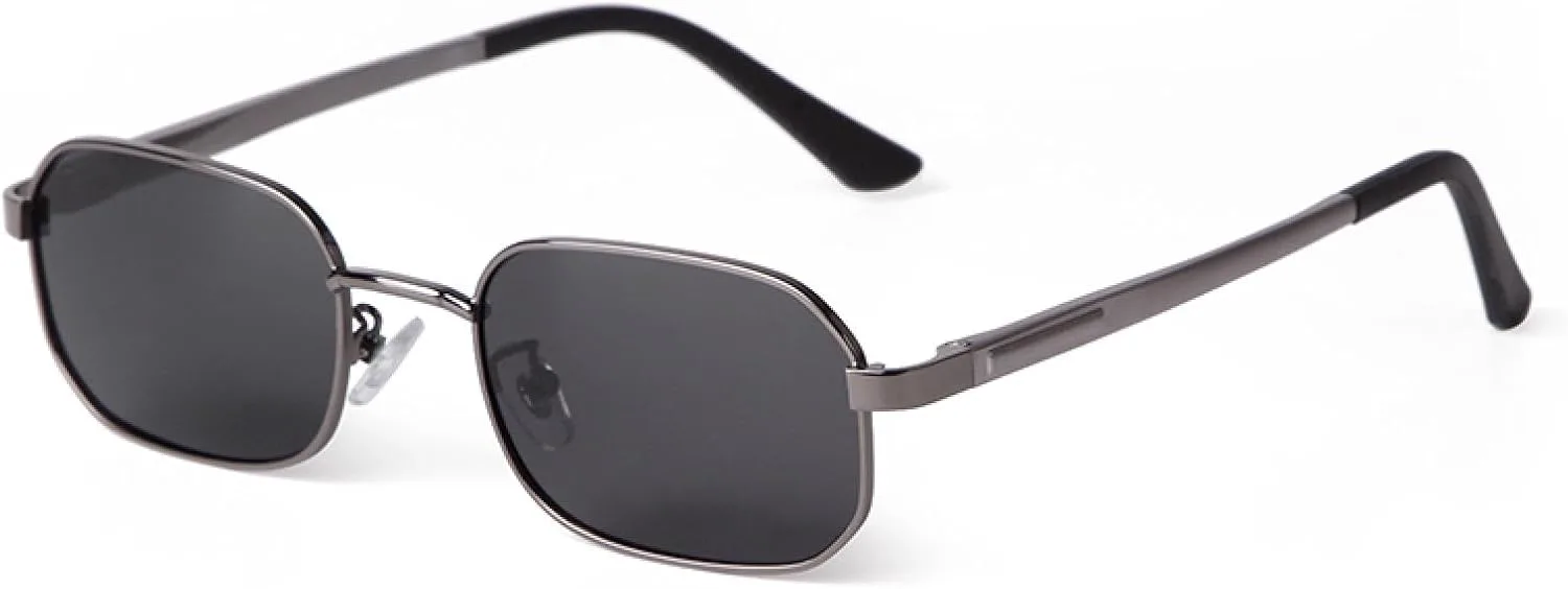 Модные солнцезащитные очки маленького прямоугольного размера для мужчин и женщин, стильные зеленые квадратные очки для вождения в металлической оправе WNCKSQ, C3
Модные солнцезащитные очки маленького прямоугольного размера для мужчин и женщин, стильные зеленые квадратные очки для вождения в металлической оправе WNCKSQ, C3