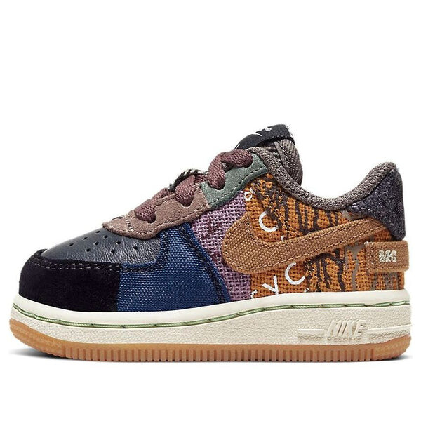 Кроссовки x travis scott air force 1 low Nike, мульитколор 
Кроссовки x travis scott air force 1 low Nike, мульитколор