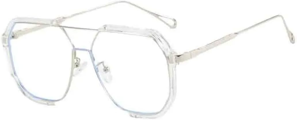 Солнцезащитные очки с защитой UV400 | Увеличенная цельная металлическая оправа | Для женщин и мужчин | Для занятий спортом на открытом воздухе и вождения DSVIGF, Silver Clear
Солнцезащитные очки с защитой UV400 | Увеличенная цельная металлическая оправа | Для женщин и мужчин | Для занятий спортом на открытом воздухе и вождения DSVIGF, Silver Clear