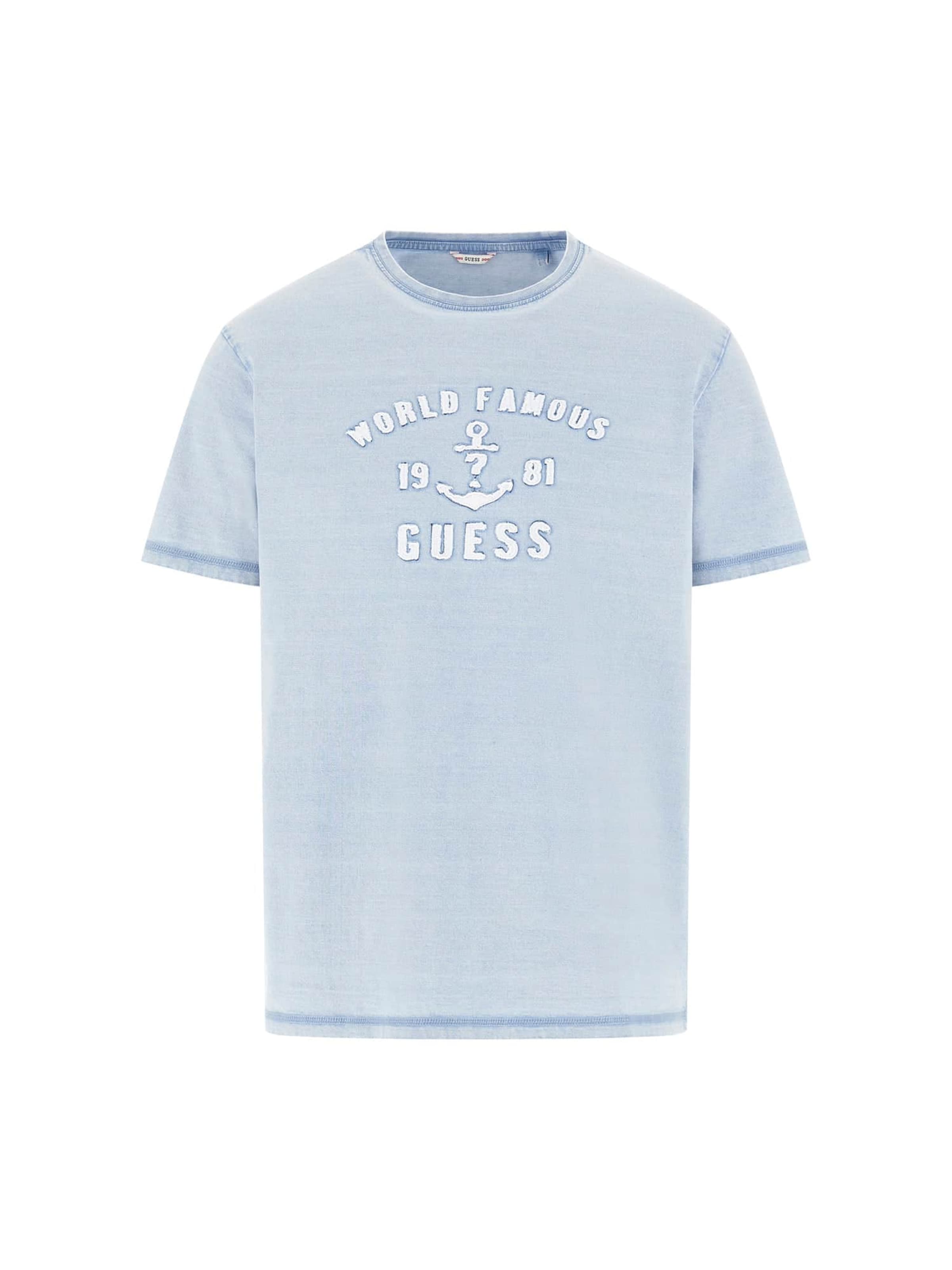 GUESS Футболка в светло-голубом цвете
GUESS Футболка в светло-голубом цвете