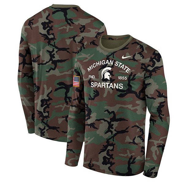 Мужская футболка с длинным рукавом michigan state spartans 2025 military appreciation legend dri-fit камуфляж Nike
Мужская футболка с длинным рукавом michigan state spartans 2025 military appreciation legend dri-fit камуфляж Nike