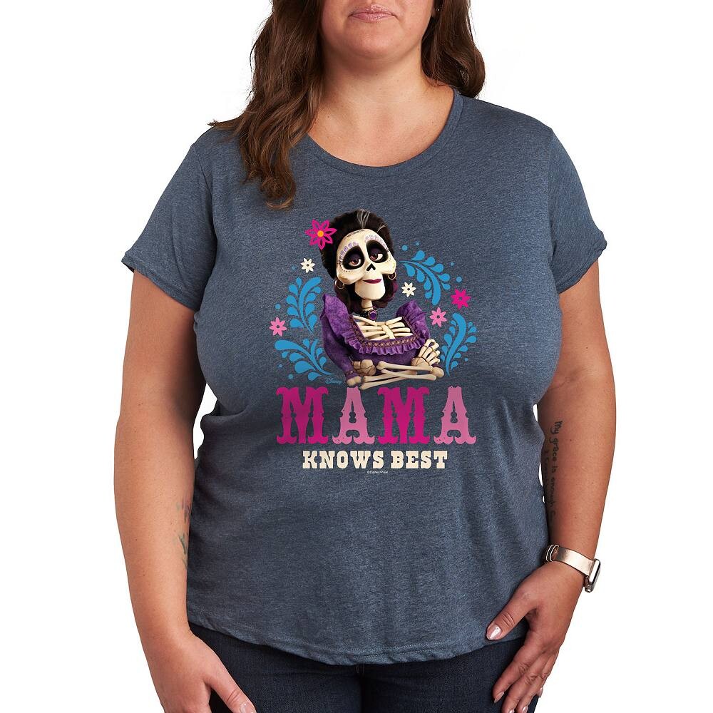Футболка Disney's Coco Plus Mama Knows Best с рисунком, цвет Heather Blue
Футболка Disney's Coco Plus Mama Knows Best с рисунком, цвет Heather Blue