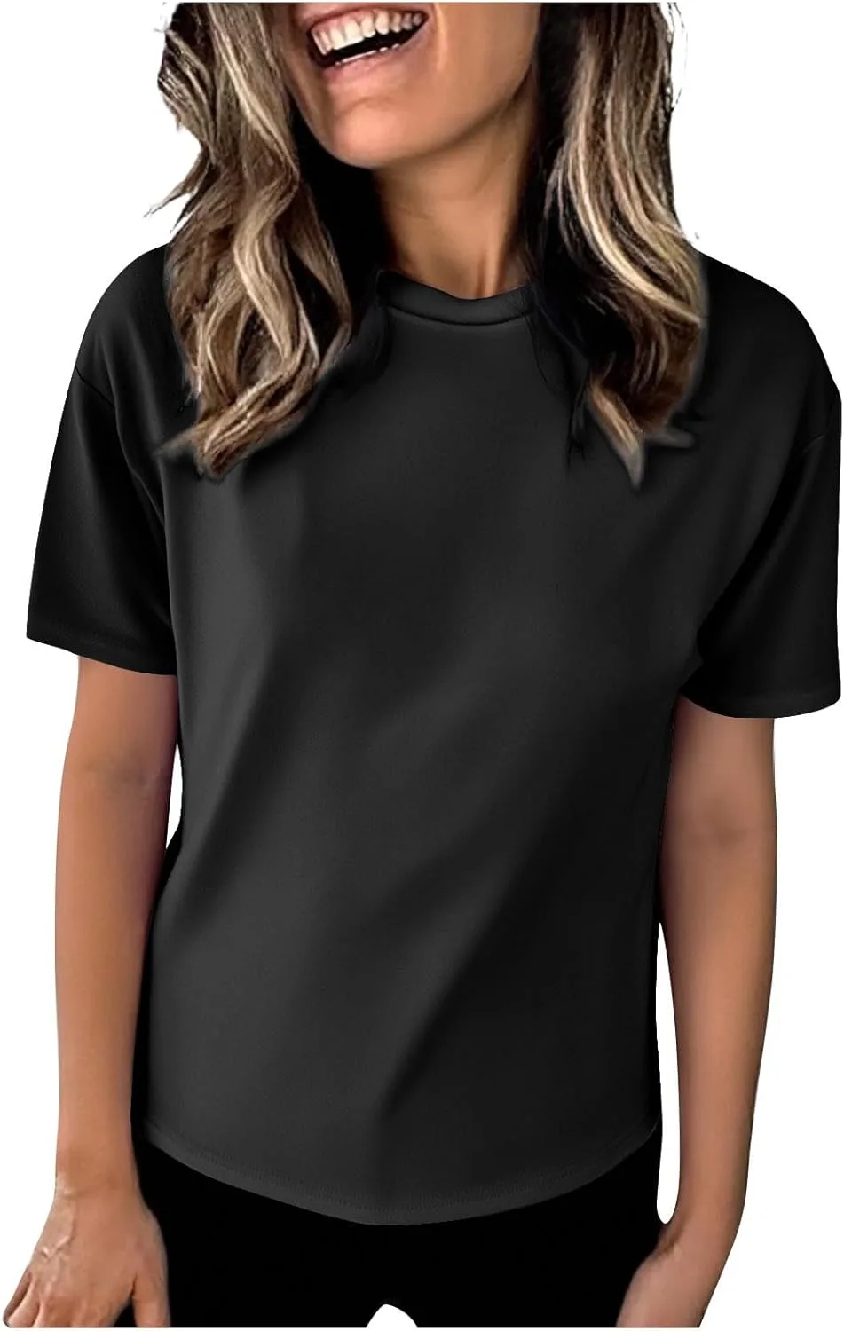 Женская футболка Casual летняя с коротким рукавом NaRHbrg
Женская футболка Casual летняя с коротким рукавом NaRHbrg