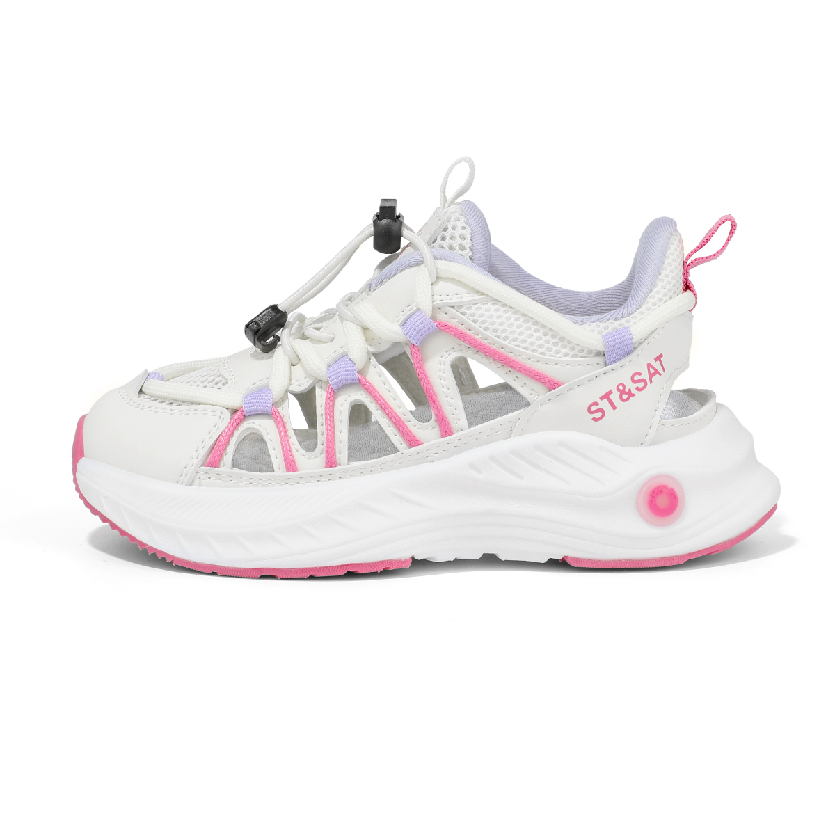 Нескользящие, износостойкие, дышащие низкие детские кроссовки для повседневной носки ST&SAT KIDS, розовый/фиолетовый
Нескользящие, износостойкие, дышащие низкие детские кроссовки для повседневной носки ST&SAT KIDS, розовый/фиолетовый