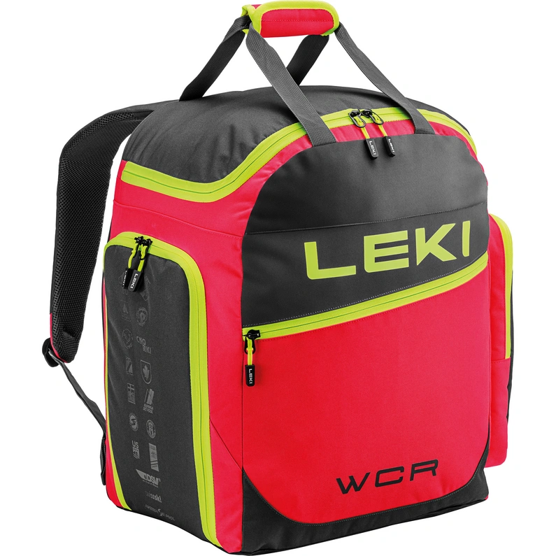 Сумка для лыжных ботинок WCR 60 л Leki, bright red-black-neonyellow
Сумка для лыжных ботинок WCR 60 л Leki, bright red-black-neonyellow