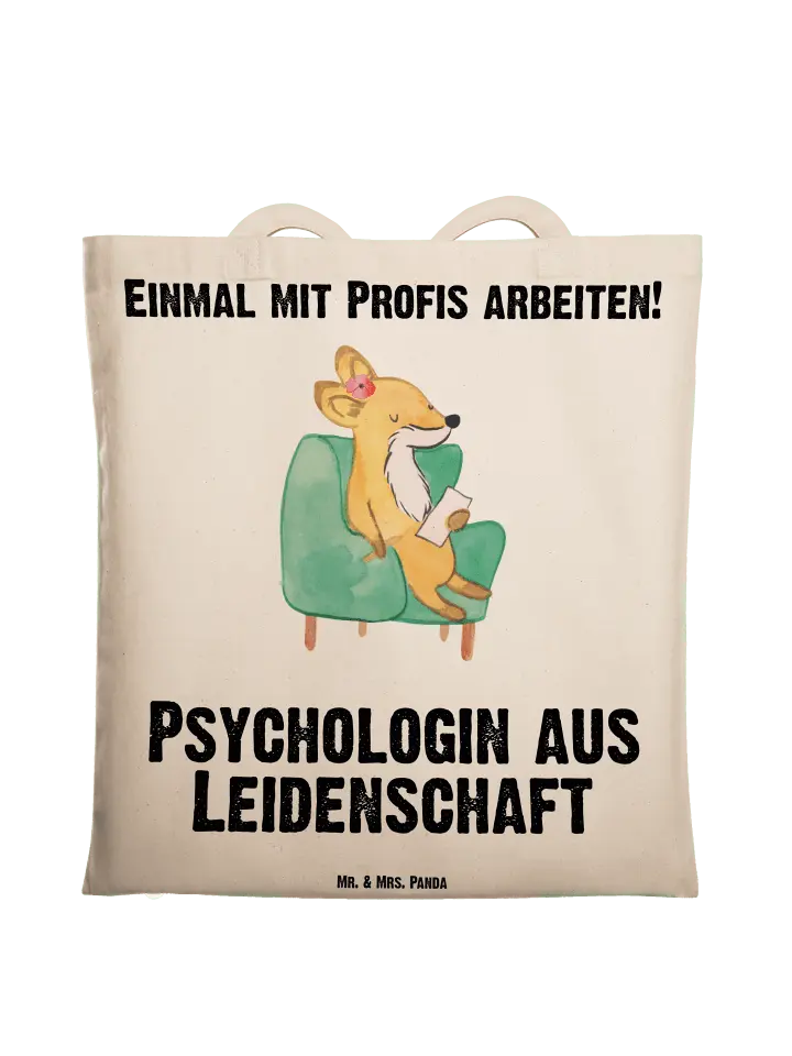 Сумка для переноски Mr & Mrs Panda Psychologin Leidenschaft, кремовый
Сумка для переноски Mr & Mrs Panda Psychologin Leidenschaft, кремовый