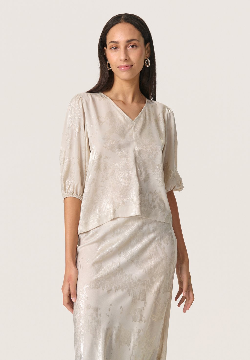 Блуза KITTY Soaked in Luxury, мультиколор
Блуза KITTY Soaked in Luxury, мультиколор