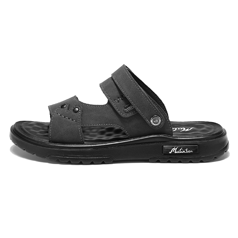 Mulinsen Пляжные сандалии мужские серо-черные, цвет Black
Mulinsen Пляжные сандалии мужские серо-черные, цвет Black