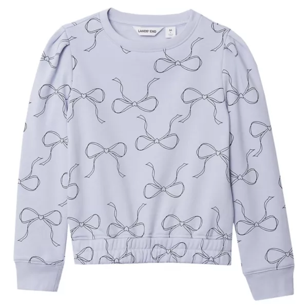 Детская худи с пышными плечами и круглым вырезом для девочек 2-16 лет Lands' End, цвет washed purple bows
Детская худи с пышными плечами и круглым вырезом для девочек 2-16 лет Lands' End, цвет washed purple bows