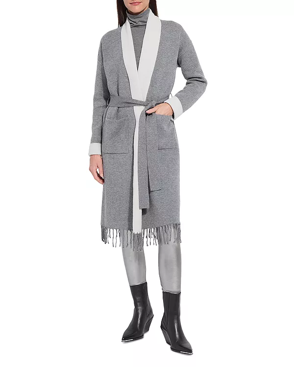 Кардиган-Пальто с V-образным вырезом "Джульетта" Lyssé, серый
Кардиган-Пальто с V-образным вырезом "Джульетта" Lyssé, серый