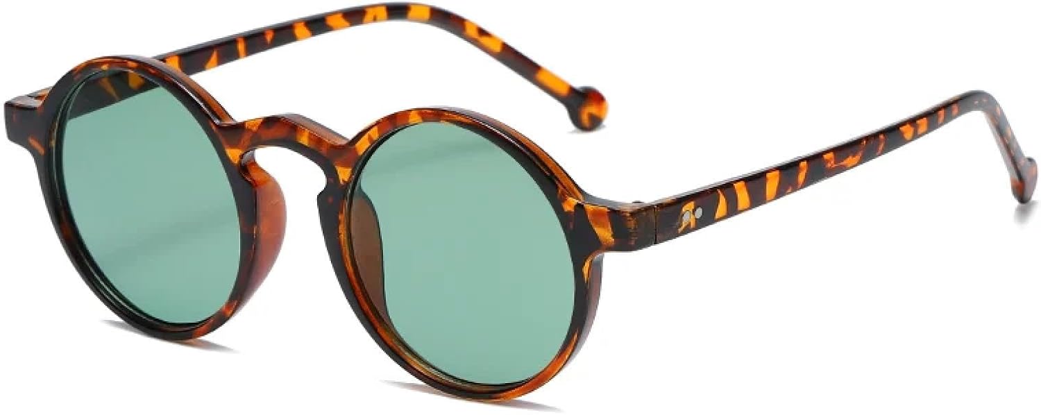 Солнцезащитные очки с защитой от УФ-излучения UV400 | Маленькая круглая оправа | Для женщин и мужчин, для занятий спортом на открытом воздухе и вождения DSVIGF, Leopard
Солнцезащитные очки с защитой от УФ-излучения UV400 | Маленькая круглая оправа | Для женщин и мужчин, для занятий спортом на открытом воздухе и вождения DSVIGF, Leopard