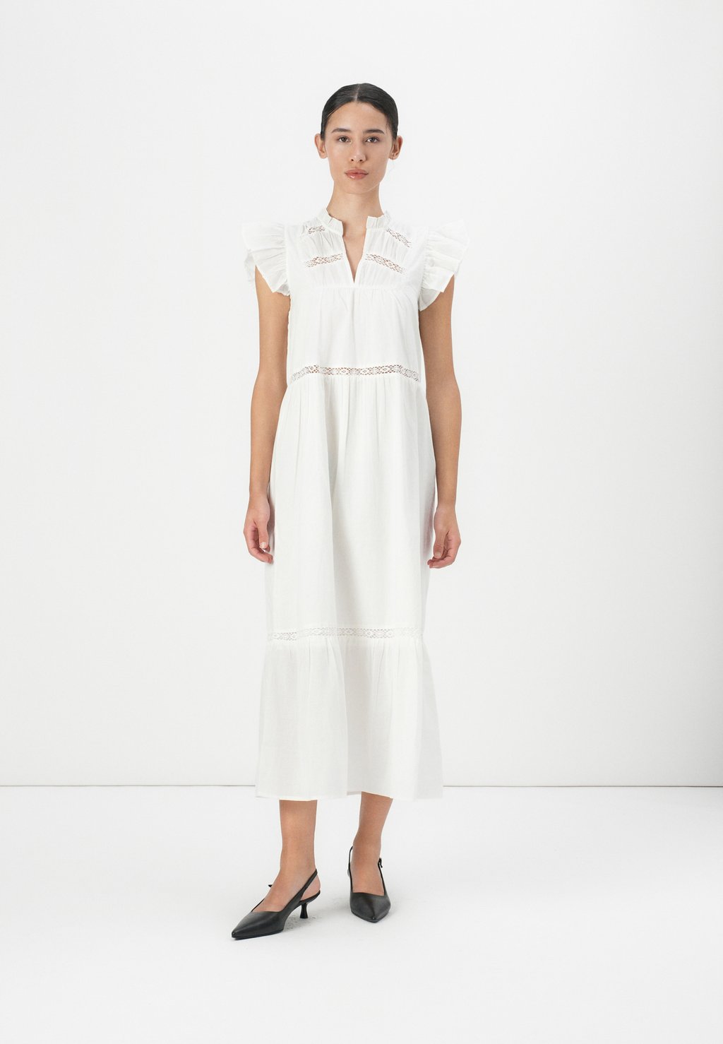 Платье макси ONLSUNNY CAPSL FRILL DRESS ONLY, кремовый
Платье макси ONLSUNNY CAPSL FRILL DRESS ONLY, кремовый