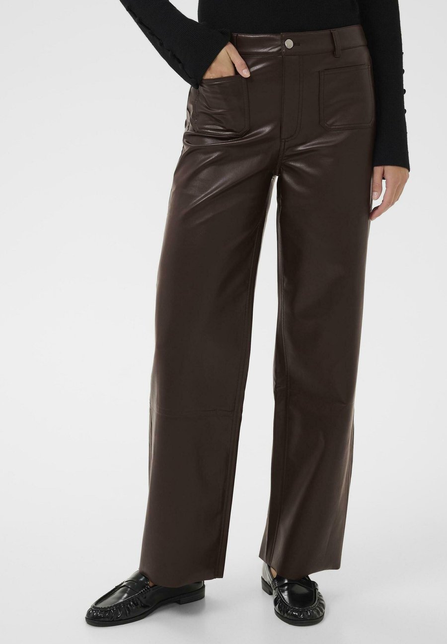 Брюки Kaffe KAmikka PU Jeans, Black Coffee/Black
Брюки Kaffe KAmikka PU Jeans, Black Coffee/Black